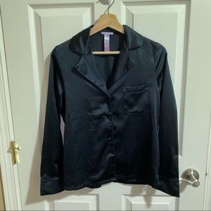 savage x fenty satin pajama top